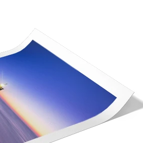 Papier d'art seul avec marge blanche